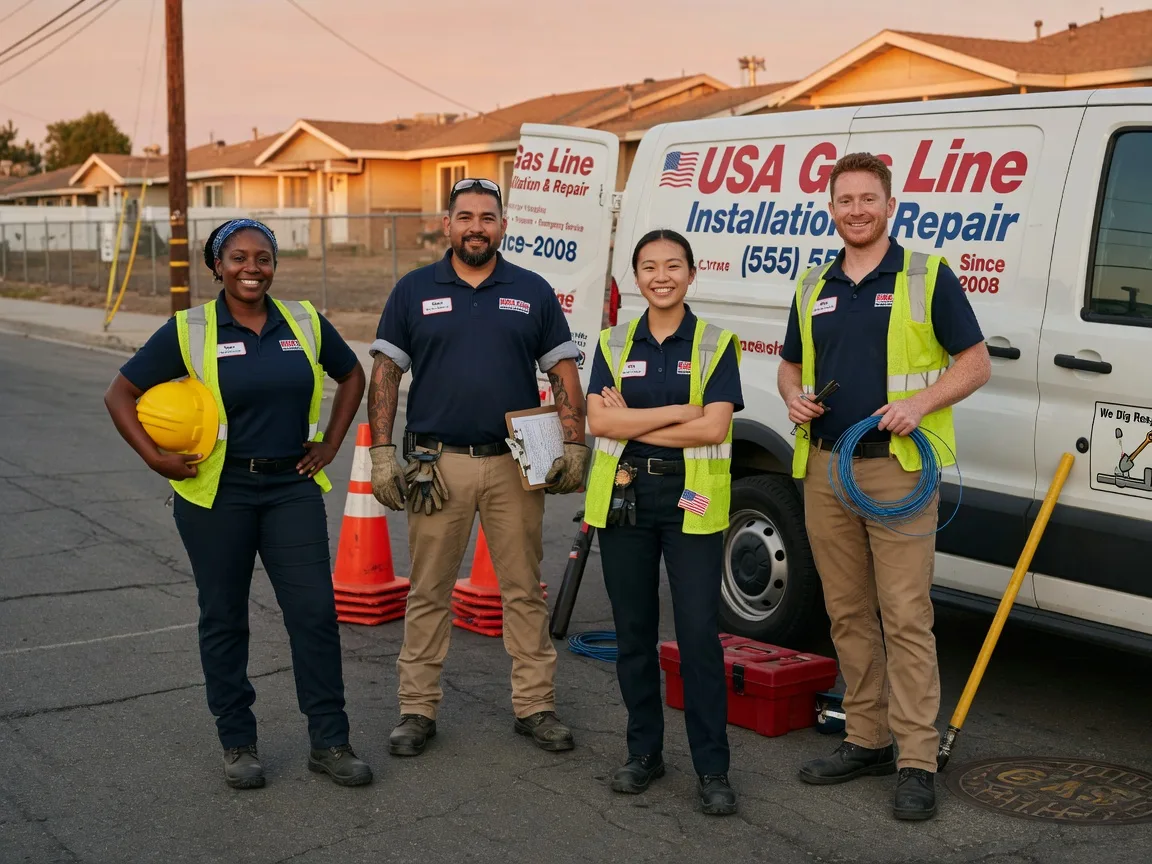 Gas Line Installation company in Aston, PA